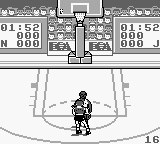 Jordan vs Bird One on One screenshot 3 for GameBoy